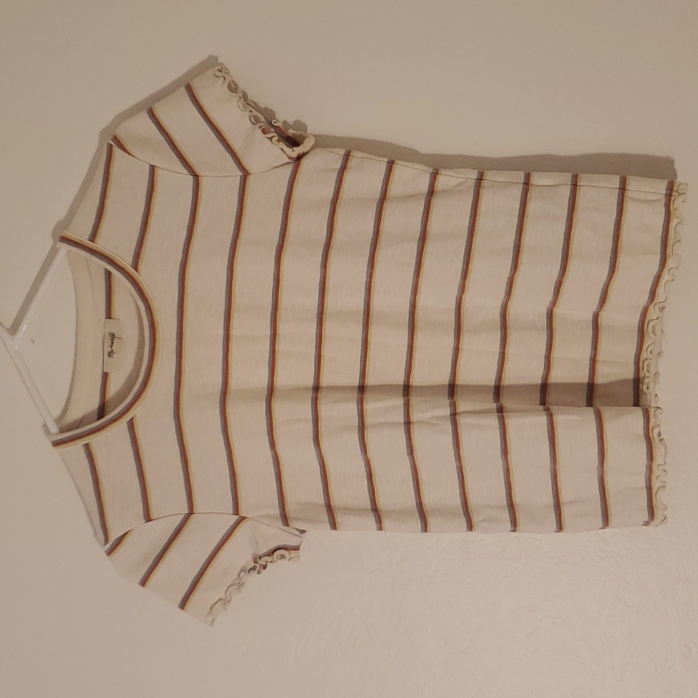 Madewell Striped Baby Tee
